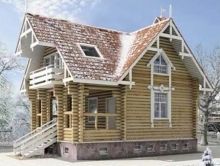 Загальна площа будинку 134,1м2