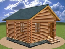 Загальна площа бані 20,25м2