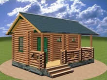 Загальна площа бані 24,0м2