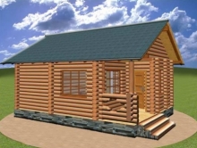 Загальна площа бані 32,5м2