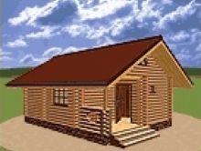 Загальна площа бані 38,9м2