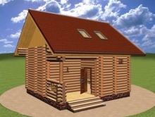 Загальна площа бані 83,2м2